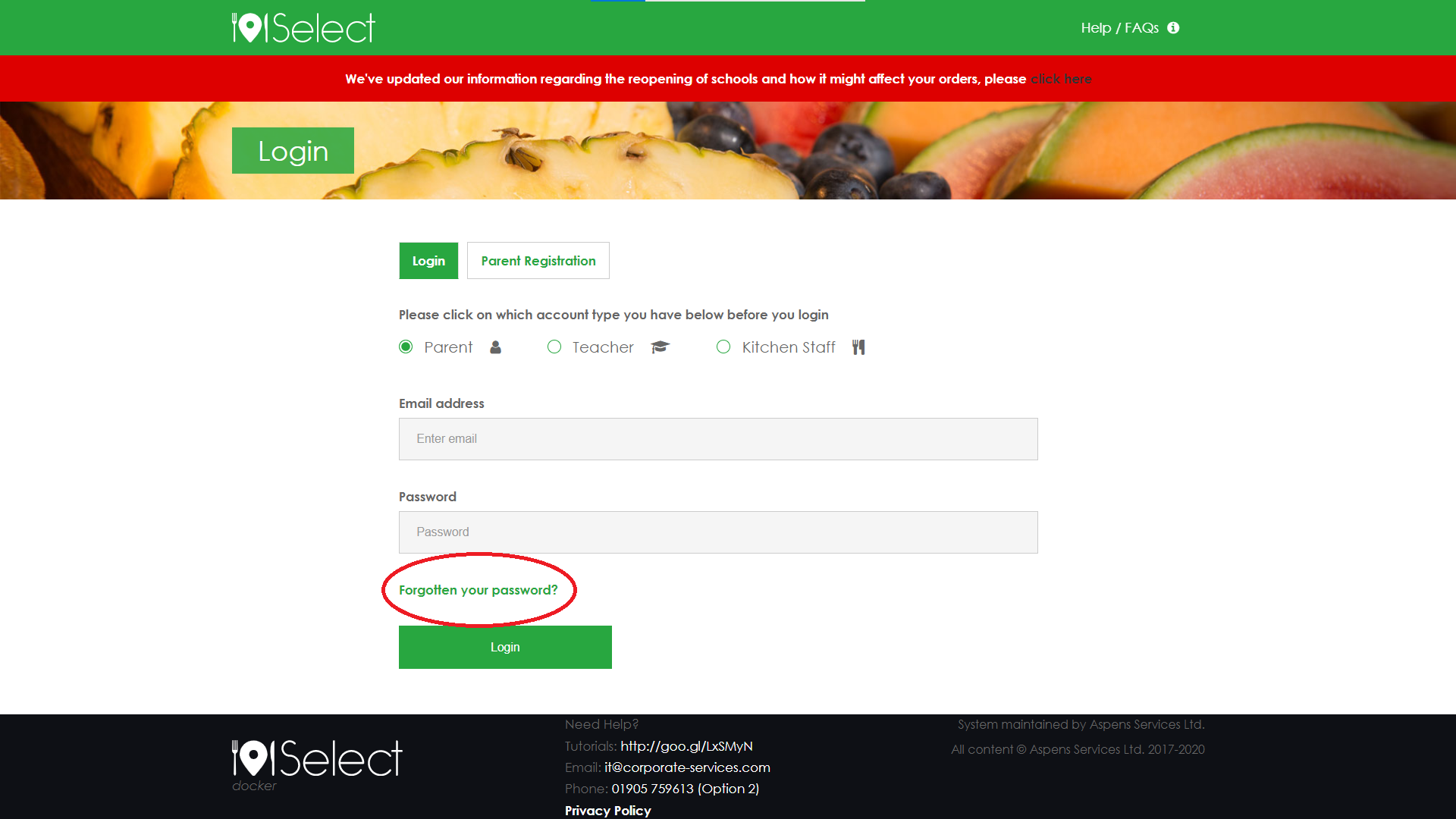 Cancel order